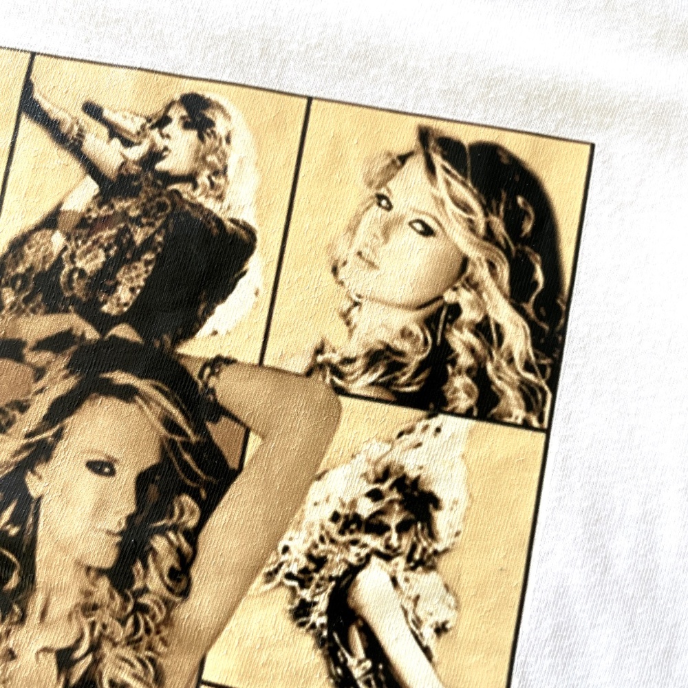 Vintage Taylor Swift Fearless Era Graphic Tee Shirt - Picture 9 of 15